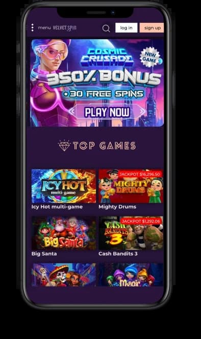 Velvet Spins Casino Australia Mobile